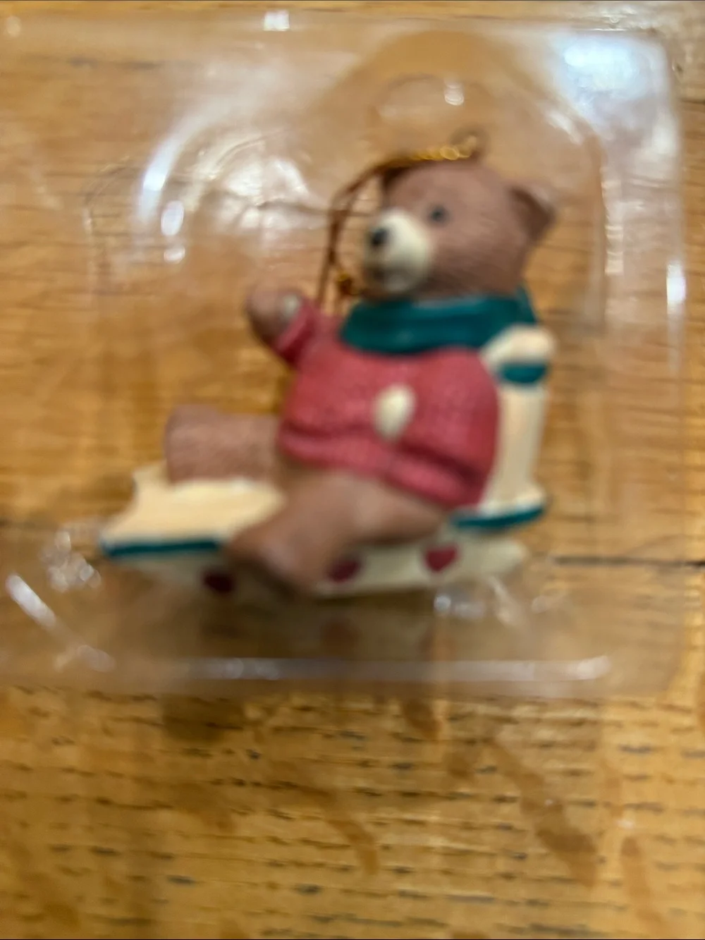 American Greetings A Holiday Sleigh ride Christmas ornament.